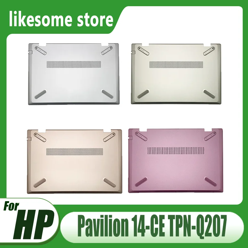 

Original New Laptop Case For HP Pavilion 14-CE TPN-Q207 Bottom Case Cover Silvery/Golden/Pink/Purple