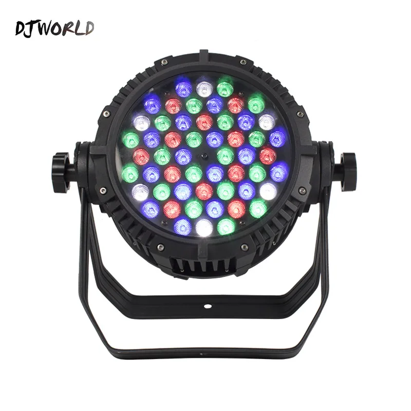 LED PAR LIGHT 54x3W IP65 Waterproof Outdoor Church Wedding Disco Bar Nightclub Soundlight DJ Equipment Party Lights Disco