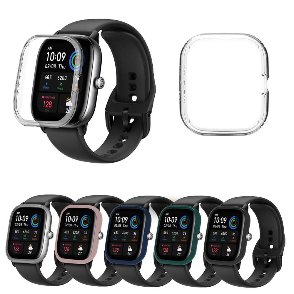

Защитный чехол для смарт-часов Amazfit GTS 4, Защита экрана для Huami Amazfit GTS4 Mini