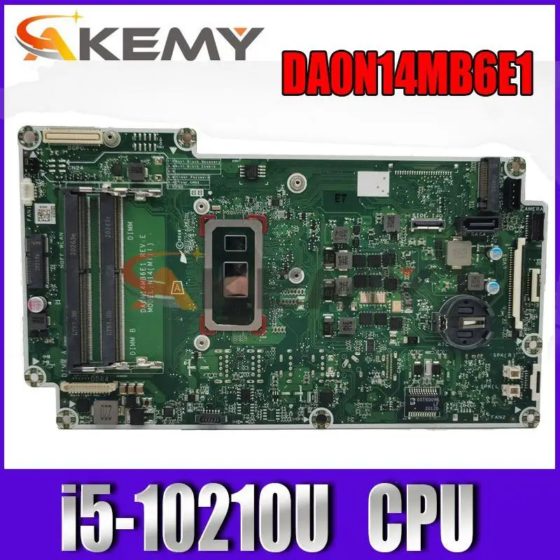 

Akemy mainboard For HP 200 Pro G4 22 DA0N14MB6E1 Laptop motherboard W/ i5-10210U CPU UMA DDR4 100% Tested OK