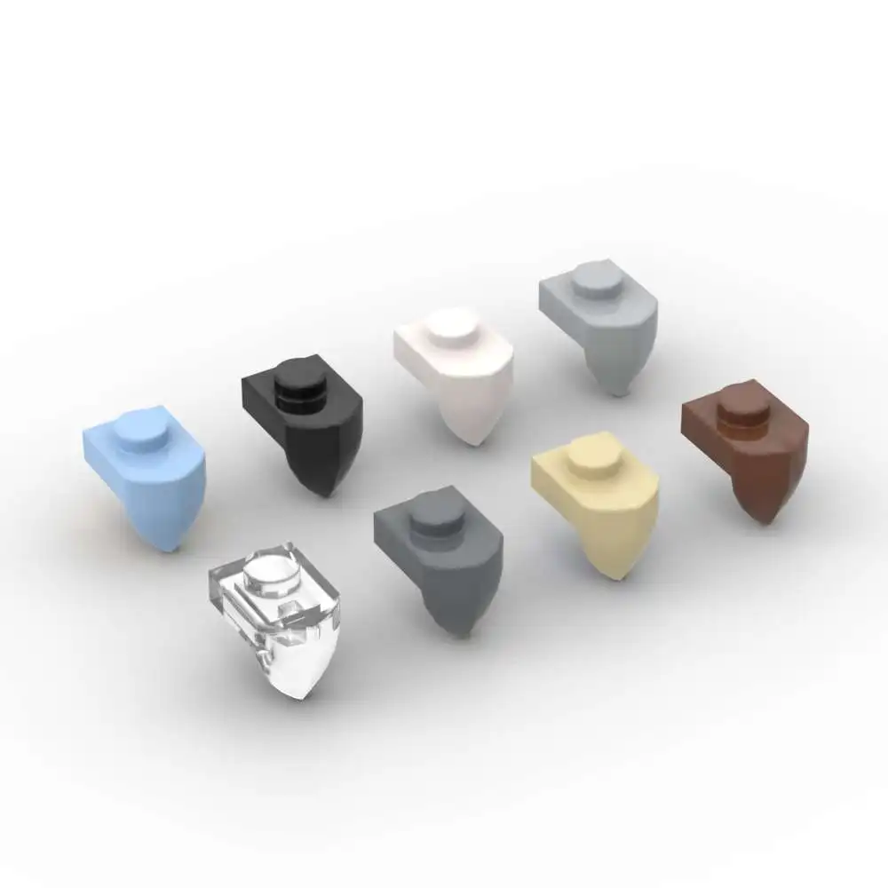 MOC 10 шт. головоломка частицы 15070 модифицированные строительные блоки комплект 1x1 с