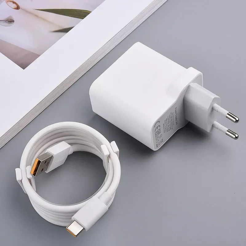 

5V/6A EU Wall Power Adapter For Realme SUPERVOOC Dash charger 100CM USB 6A cable For Realme Q2 X2 X7 Pro X50 Pro X50m 6 7 Pro 5G
