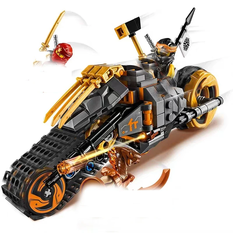 

230 шт., Детский конструктор «мотоцикл»