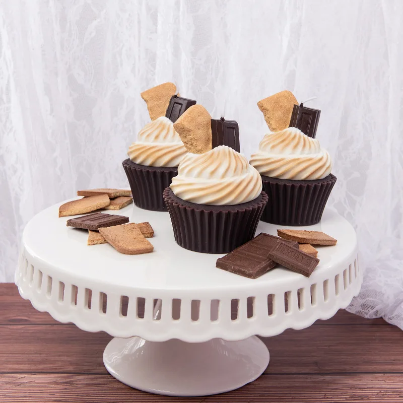 1 шт. ароматические свечи для фруктов и капкейков десертная декоративная свеча