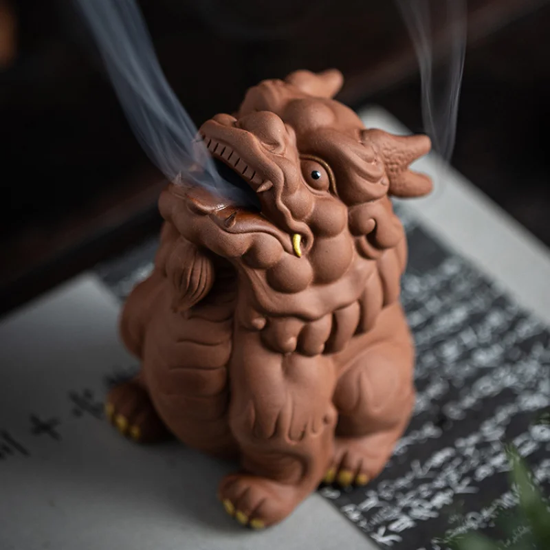 

Ароматическая горелка Dragon Zen, диффузор из агара, курильница, генератор дыма, товары для дома WK50IB