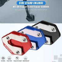 motorcycle kickstand foot side stand extension pad support plate enlarge for yamaha rn57 xsr 900 abarth 2015 2016 2017 2018 2019