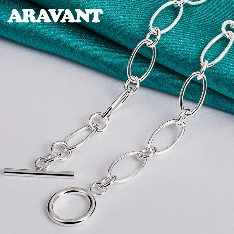 Новинка 2024 ожерелье Aravant из серебра 925 пробы цепочка для женщин модные украшения