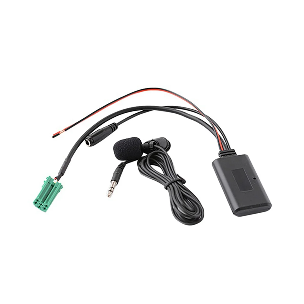 Автомобильный Bluetooth 6Pin Mini ISO AUX IN 3 5 мм аудио разъем съемный микрофон для Renault