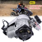 Honhill 49CC 2 Stroke Pocket Bicycle Engine Mini Motor Air Filter Pull Start For Quad 4 Wheel Dirt Pit Bike Scooter ATV Motor