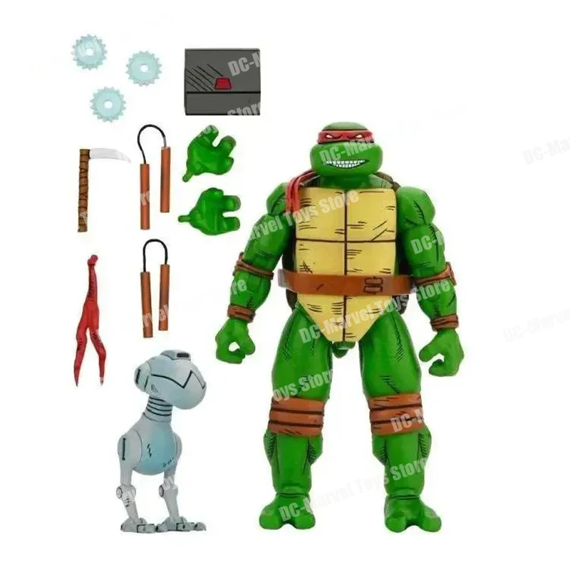 Новый Neca Tmnt Donatello Leonardo Рафаэль Микеланджело Фигурки Four Bros Комическая версия Аниме