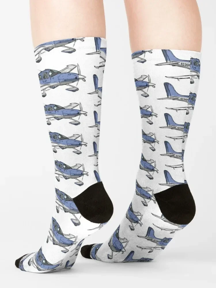 Cirrus SR-22 N336HT носки подарок Нескользящие роскошные женские для бега мужские