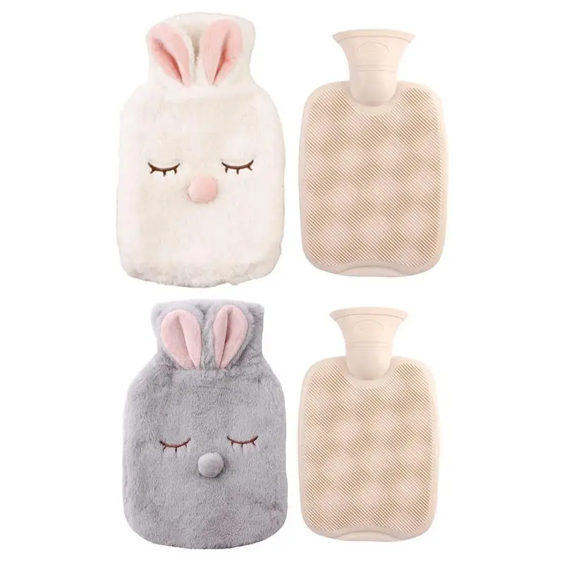 

Cartoon Plush Hot Water Bag Female Menstrual Hot Compresses Hot Water Bag Multi-Functional Warm Water Bag For Hands Waist
