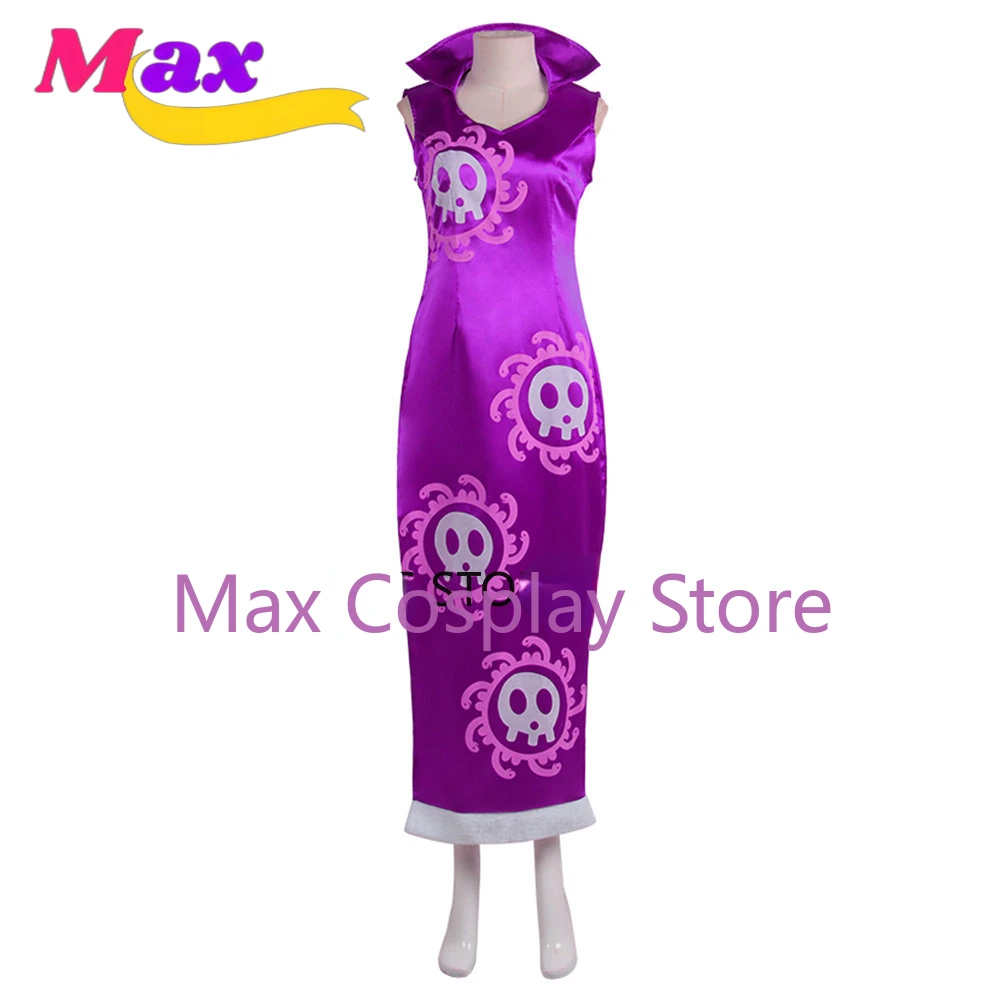Макс аниме Боа Хэнкок косплей костюм платье наряды Хэллоуин карнавальный одежда