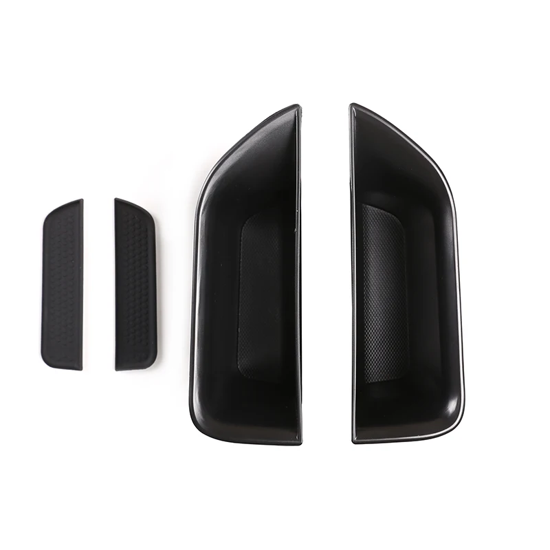 Черный ящик для хранения на дверную ручку автомобиля 2 шт. контейнер перчатки