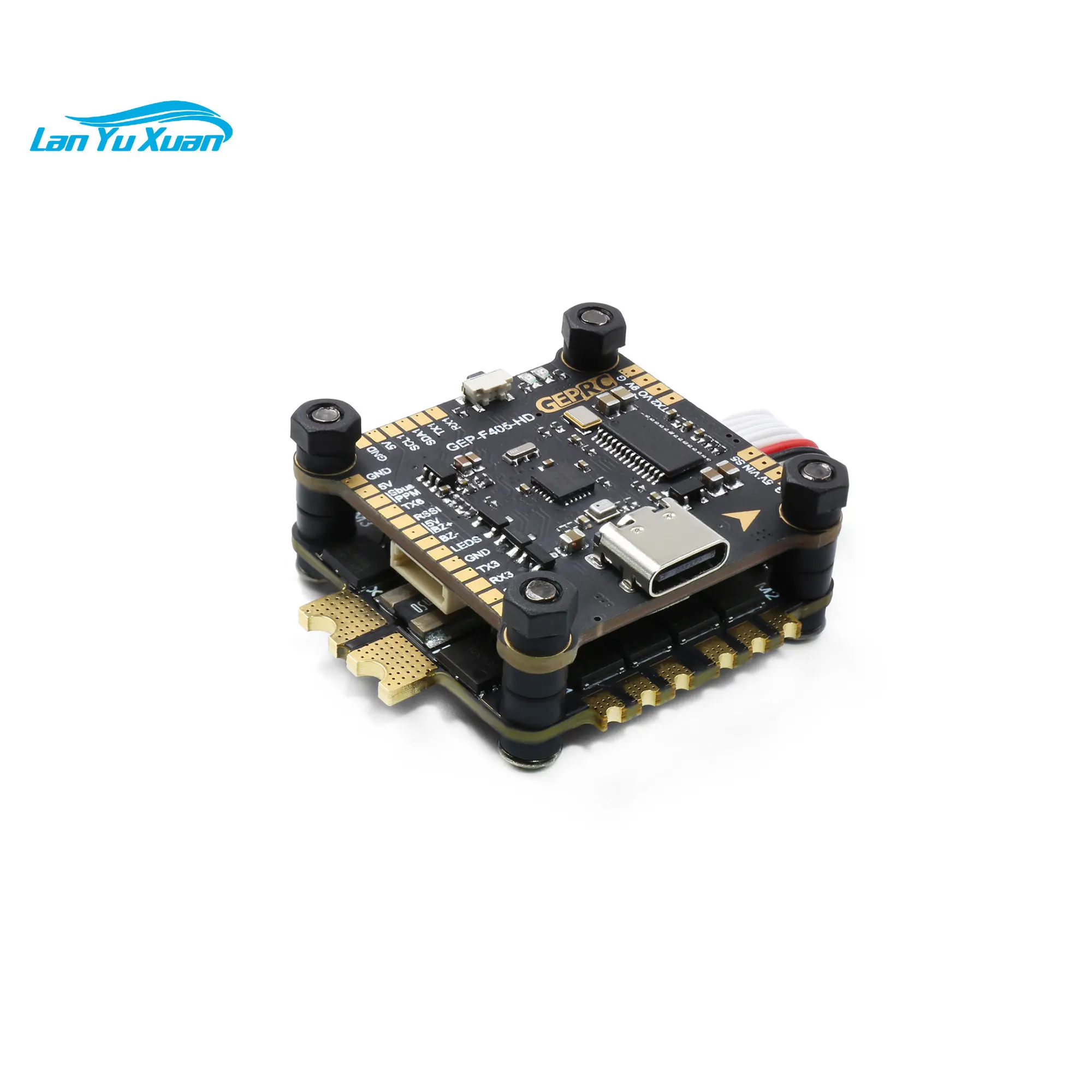 Полетный контроллер GEPRC/ Gepu SPAN F405 F4 Летающая башня FPV подходит для передачи изображений высокой четкости в DJI.