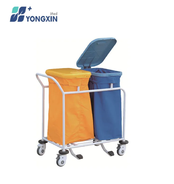 

SM-006 High quality Hospital Equipment functional workstation trolley hospital dressing trolley cleaning cart for sale