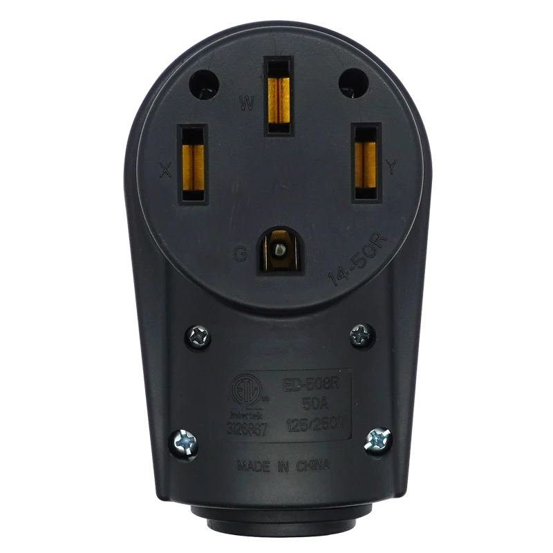 

50 Ампер RV Замена гнездовой разъем с простой отсоединение дизайн UL сертифицирован