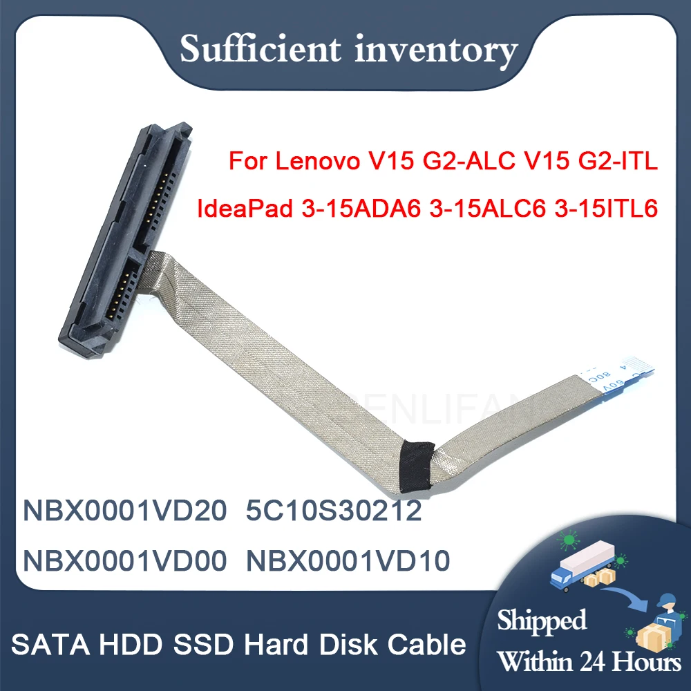 

New For Lenovo V15 G2-ALC V15 G2-ITL IdeaPad 3-15ADA6 3-15ALC6 3-15ITL6 Laptops 2.5 ''HDD Hard Disk Cable NBX0001VD20 5C10S30212