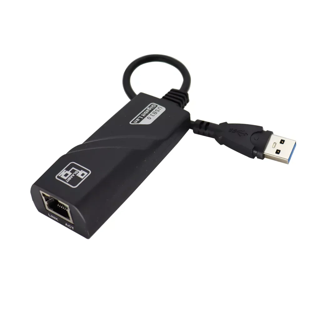 3.0 Gigabit Ethernet Adapter Wired USB Rj45 Network Card Lan 1000	Mbps For Laptop PC