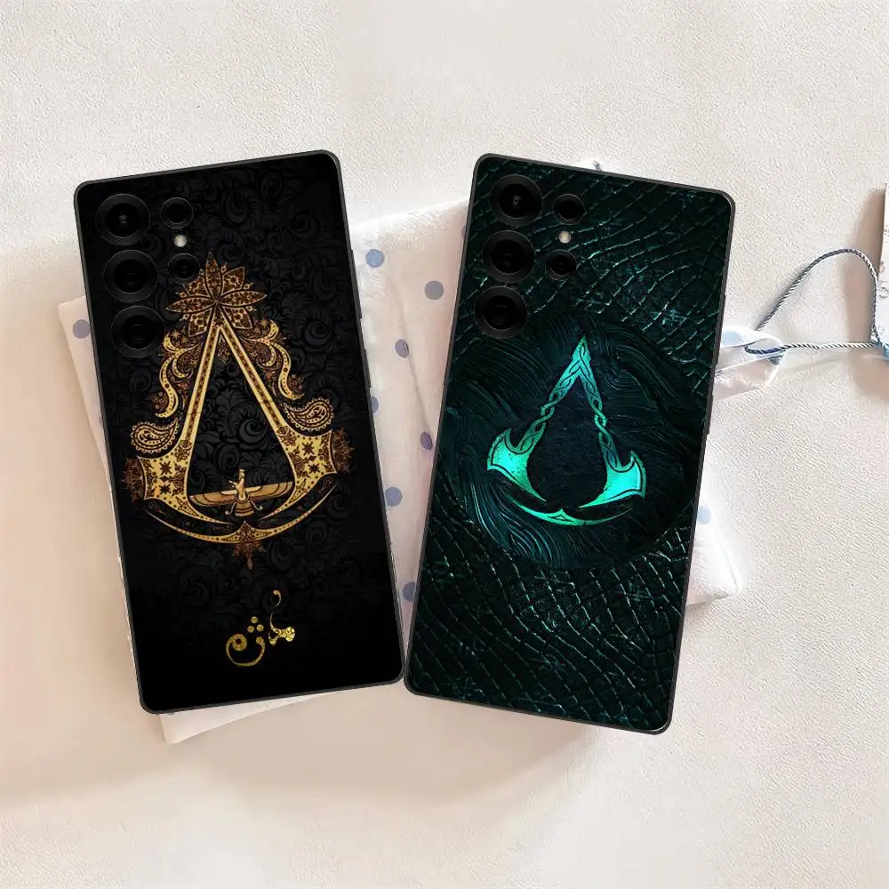 Фото Чехол для телефона с логотипом Classic Game A-Assassin-S-Creed для Samsung S 24 Fe 25 Ultra Plus 20 Lite 21 30 22 23 24 22 Ultra 5G Fundas №2