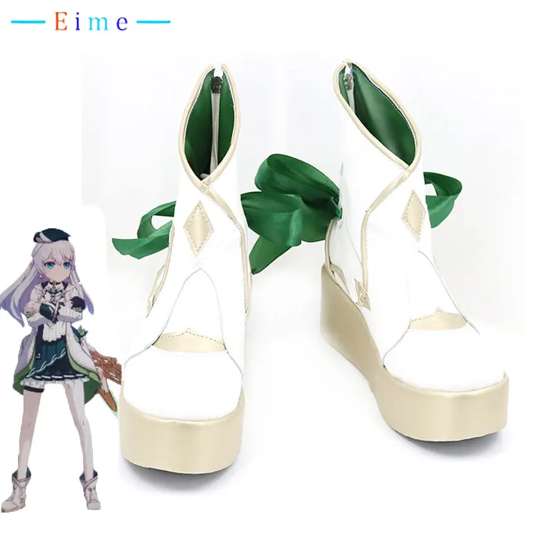 

Theresa Apocalypse Cosplay Shoes Game Honkai Impact 3 Cosplay Prop PU Leather Shoes Halloween Carnival Boots Custom Made