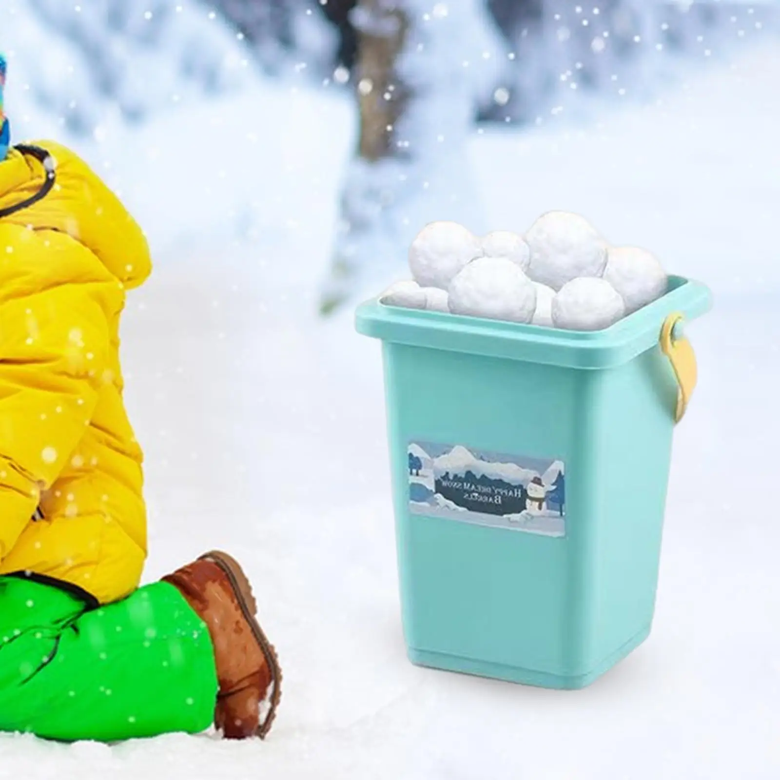

Portable Storage Container Practical Gifts for Snowball Travel Unisex
