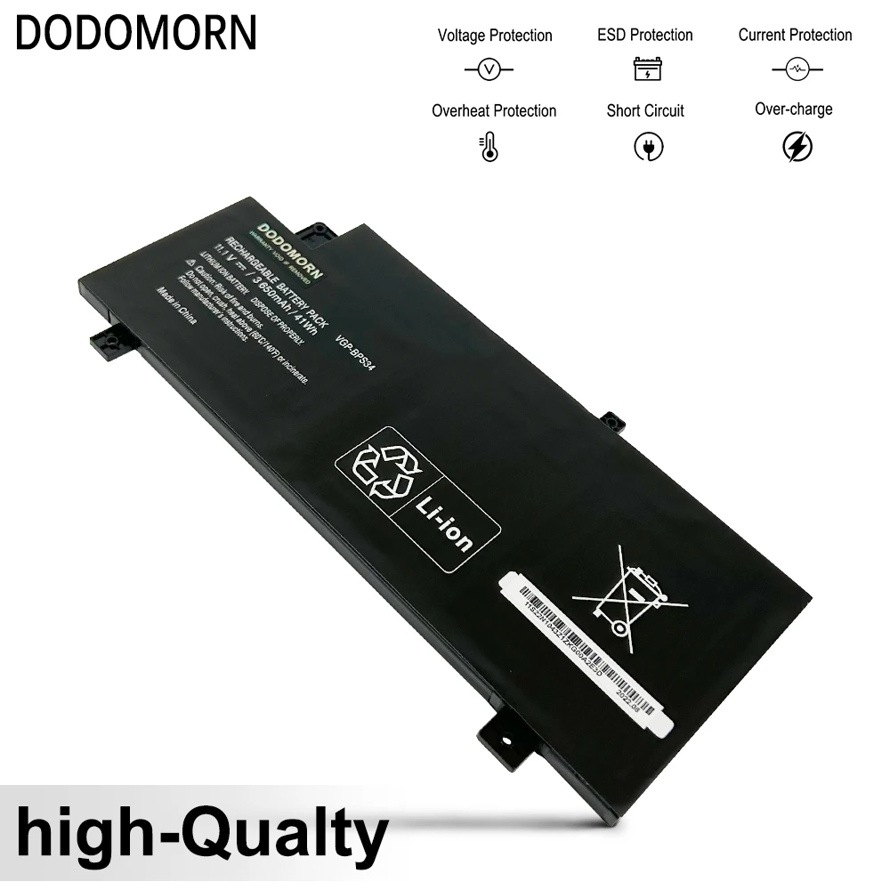 DODOMORN Новый высококачественный аккумулятор VGP-BPS34 для SONY Vaio Fit 15 SVF15A SVF14A серии