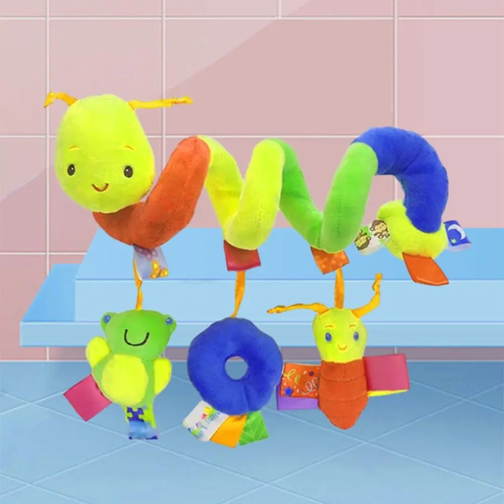 Детские автокресла с мультяшными животными растягивающиеся плюшевые спиральные