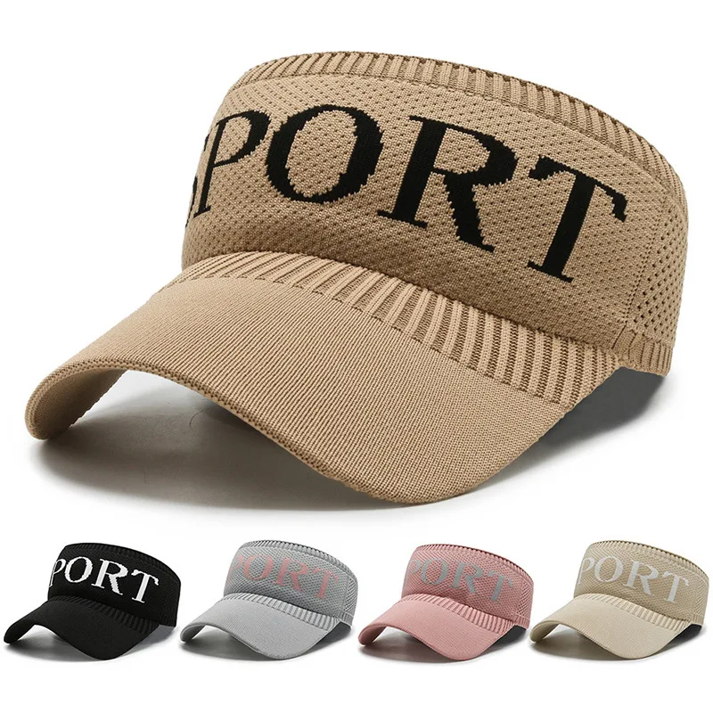 

Empty top sports hat female 2021 summer new outdoor running hat sun hat female sunscreen peaked sun hat
