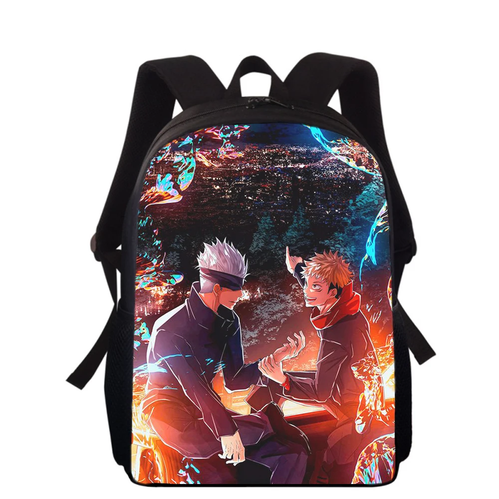 Jujutsu Kaisen ANIME 15” 3D Print Kids Backpack Primary School Bags for Boys Girls Back Pack Students School Book Bags