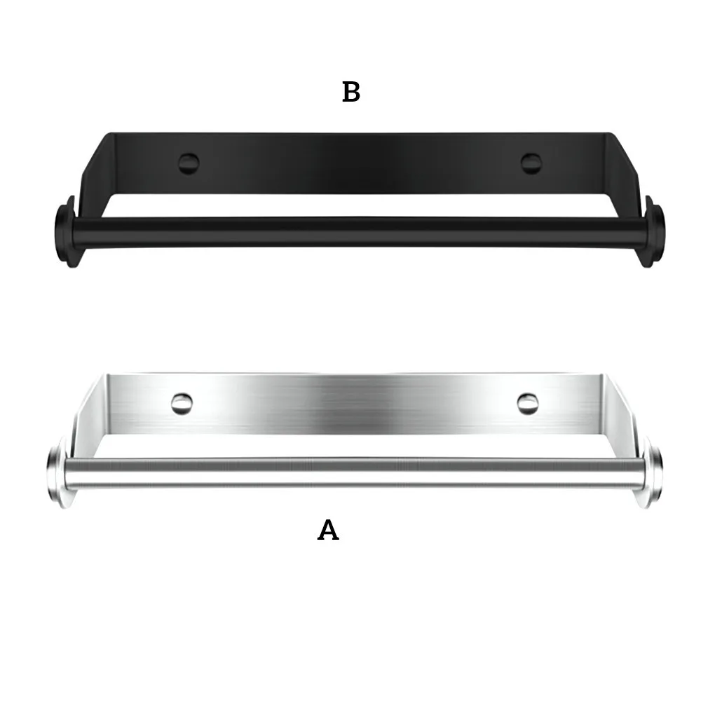 

Paper Towel Holder Stainless Steel Wall Hanging Tissue Storage Rack