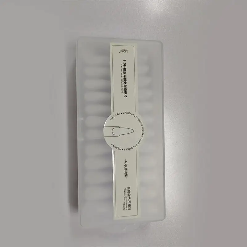 

Wearing Armor Transparent Nail No Trace T-shaped Extend Ultra Thin Nail Art Nail Stickers Natural Arc The New Extended Armor