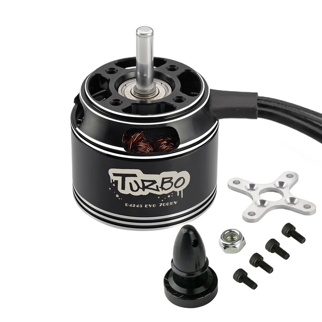 Радиоуправляемый бесщеточный двигатель FLASHHOBBY D4245EVO 4245 600KV 800KV для дрона мультикоптера Радиоуправляемый вертолет запчасти