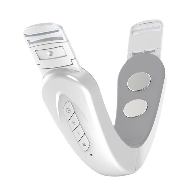 НОВЫЙ аппарат для подтяжки лица бандаж V-образный массажер EMS микротоковый тонкий