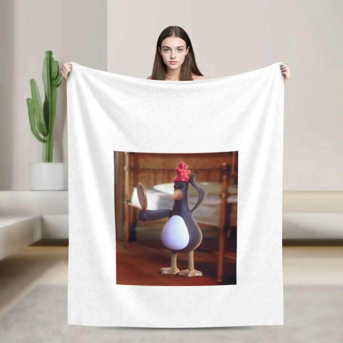 Перья Mcgraw Mirror Забавное ультрамягкое одеяло из микрофлиса