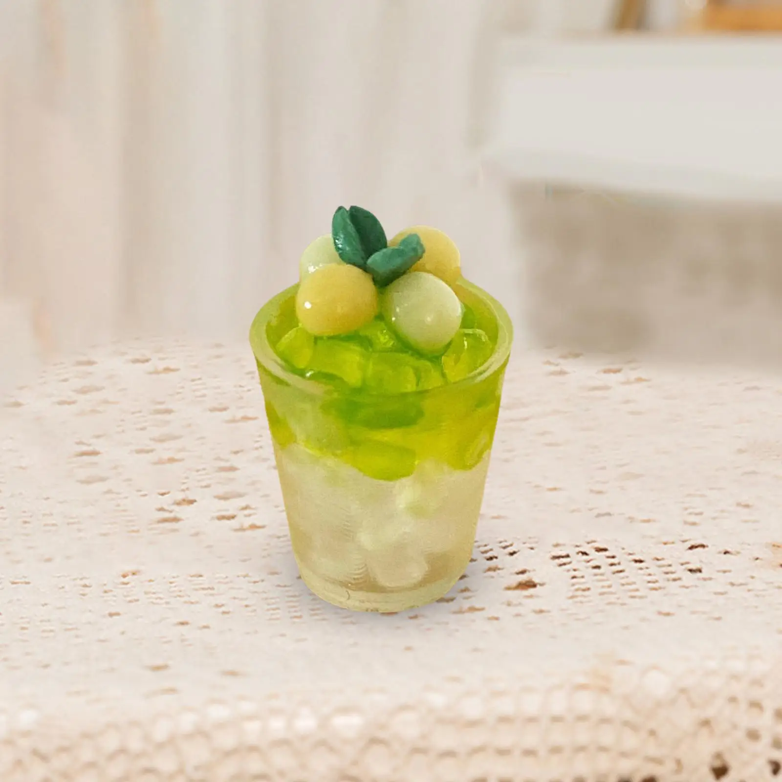 

Dollhouse Drink Collection Kitchen Accessories for 1:6 1:8 Dollhouse Model Decor