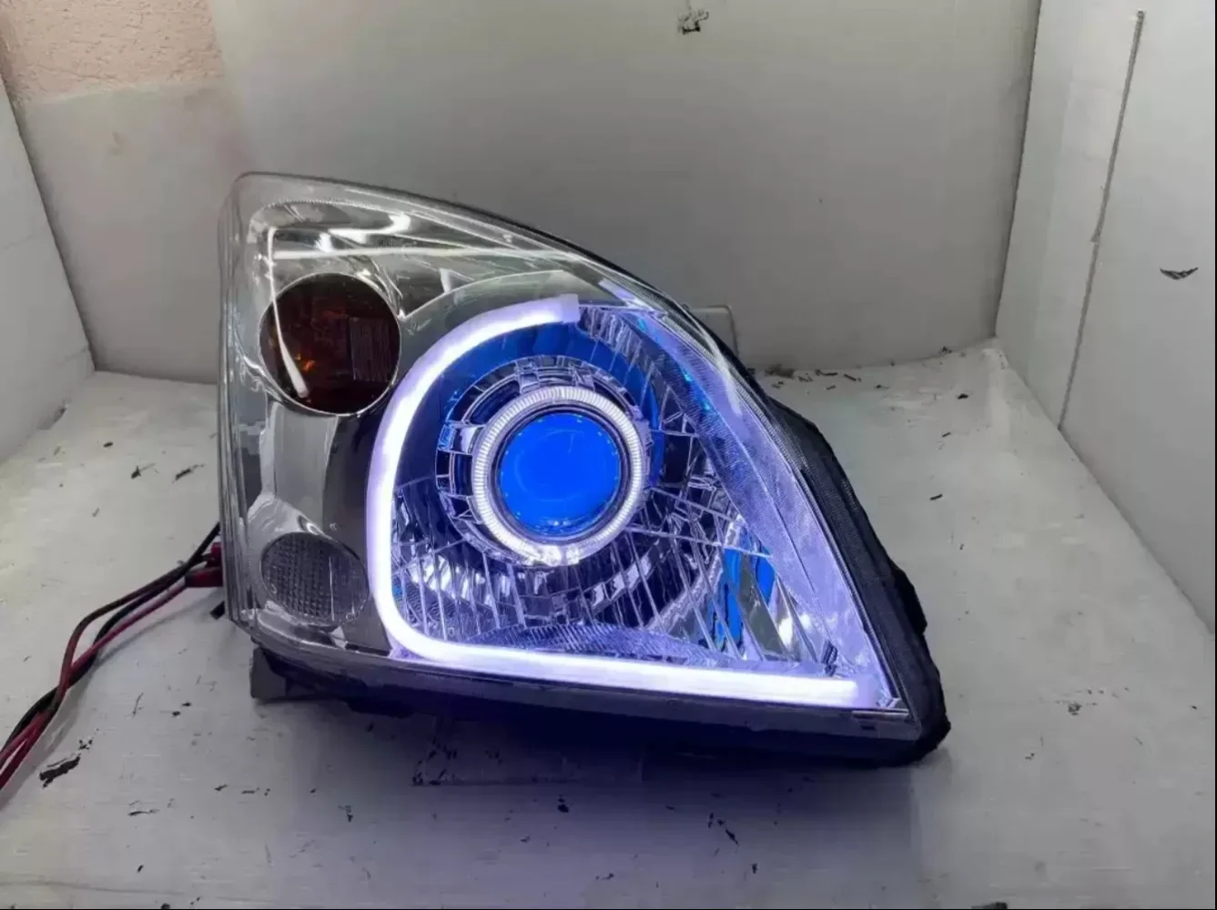 Автомобильные светодиодные фары в сборе для TOYOTA LAND CRUISER PRADO передняя фара DRL