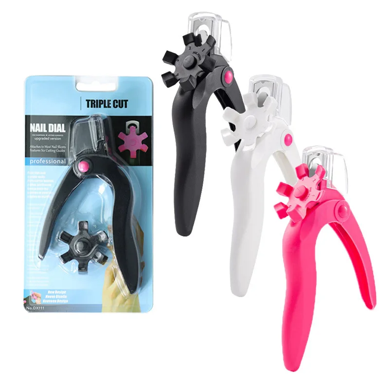 

Nail Enhancement Anti Splash Nail Slice Scissors U-shaped Nail Scissors Nail Enhancement Slice Scissors with Rotary Table