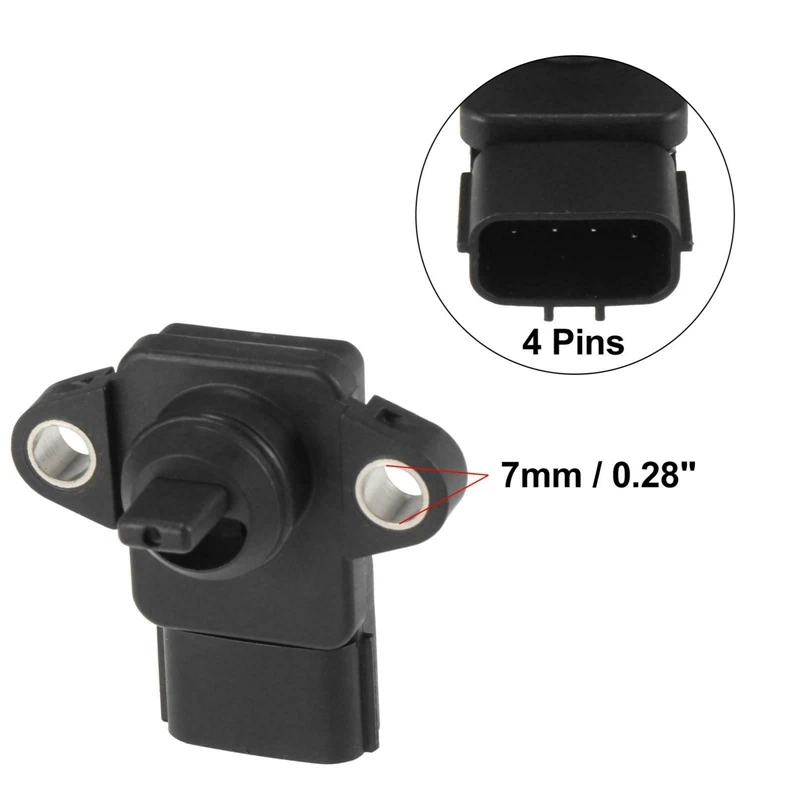 МН 143855 E1T42471 Датчик абсолютного давления впускного коллектора для Mitsubishi Lancer 9 Pajeiro