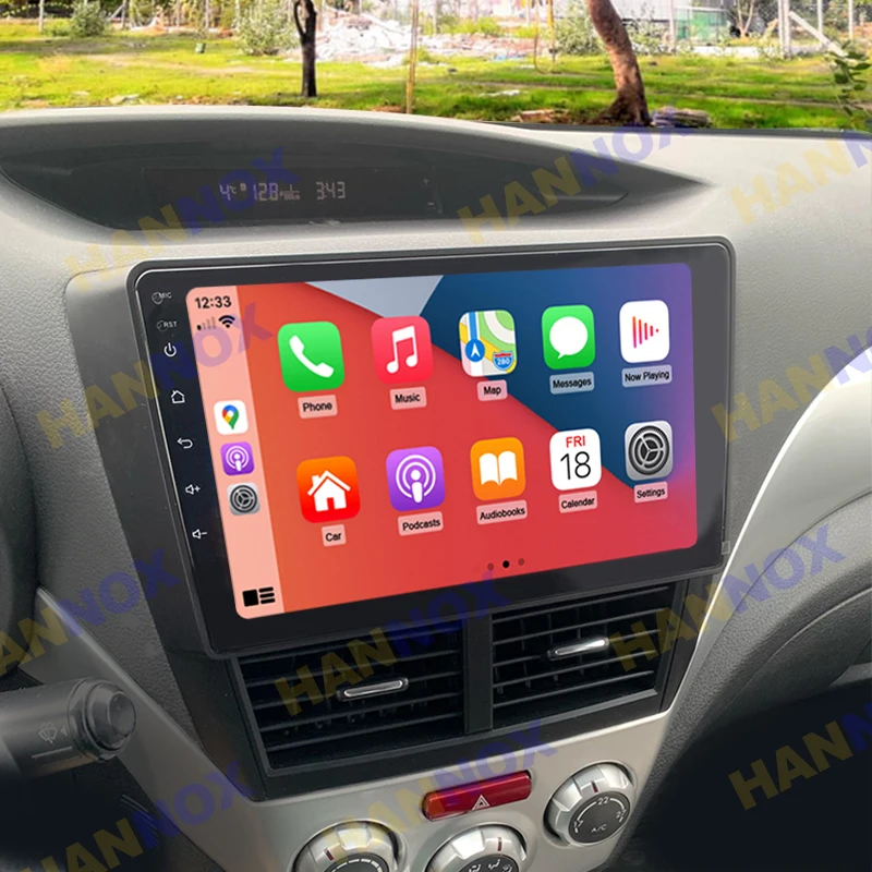 

HANNOX 9 inch Touchscreen 2din Android Car Radio For Subaru Forester 2007-2013 Auto Multimedia Video Player Navigation GPS 2 DIN