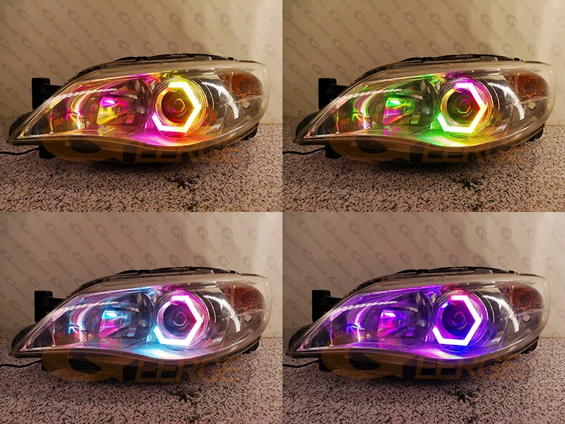 Для Subaru Impreza WRX STI 2006 2007-2021 Bluetooth APP Динамическое последовательное многоцветное RGB