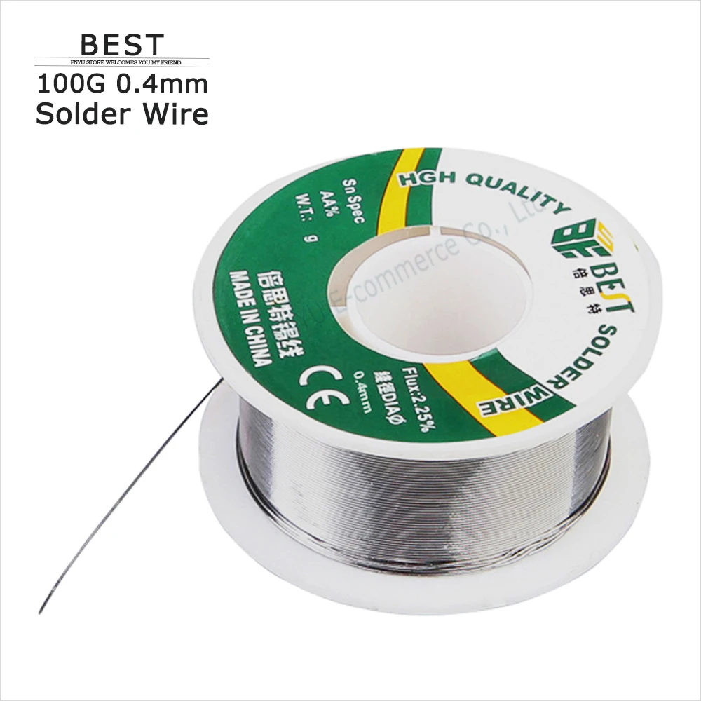 

BEST 0,4 мм 100 г припоя провода Roll электронный Ремонт для интенсивной плате сварки электрические приборы обслуживания