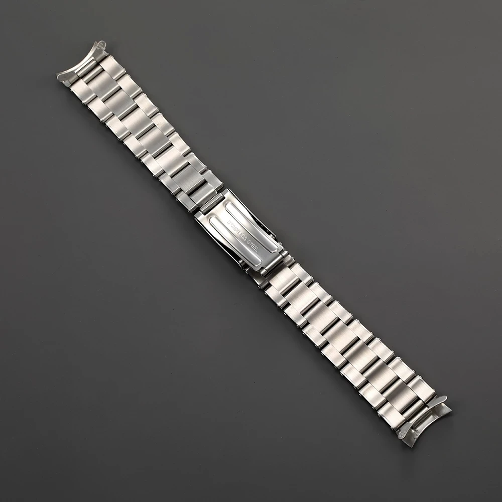 316L Stainless Steel 19mm 20mm Oyster Reviet Watch Strap Fit For Rlx Invicta Watch