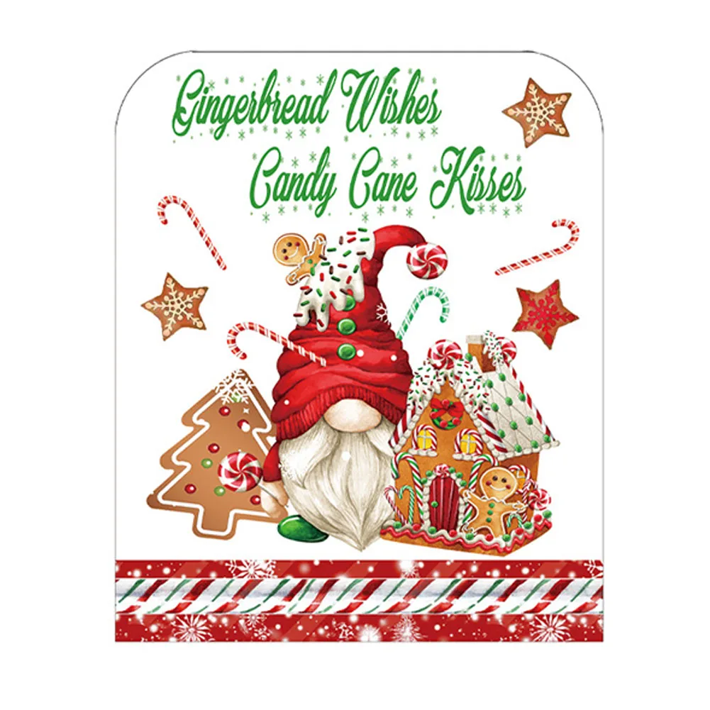 

Durable Chair Covers Christmas Cover 48*59cm Cartoon Dining Cover Chair Backs Cute Decoration For Dining Chairs