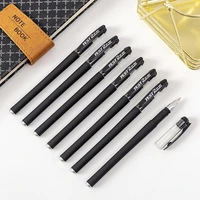 5 pcsset gel pen 0 5 black student signature pen carbon pen ball pen office office supplies merchant