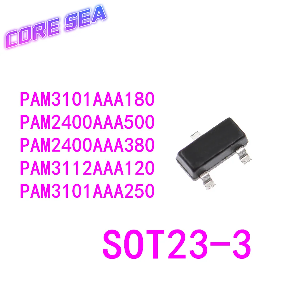 

10 шт. PAM3112AA120 PAM2400AA380 PAM2400AA500 PAM3101AAA180 PAM3101AA250 SOT23 чип IC