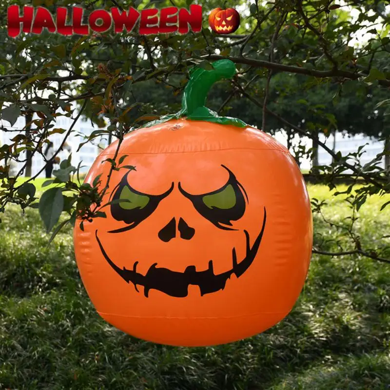 

Большой надувной тыквенный мяч на Хэллоуин, украшения для дома на Хэллоуин, для дома и улицы, декор для сада, реквизит из ужасов, игрушка для ...
