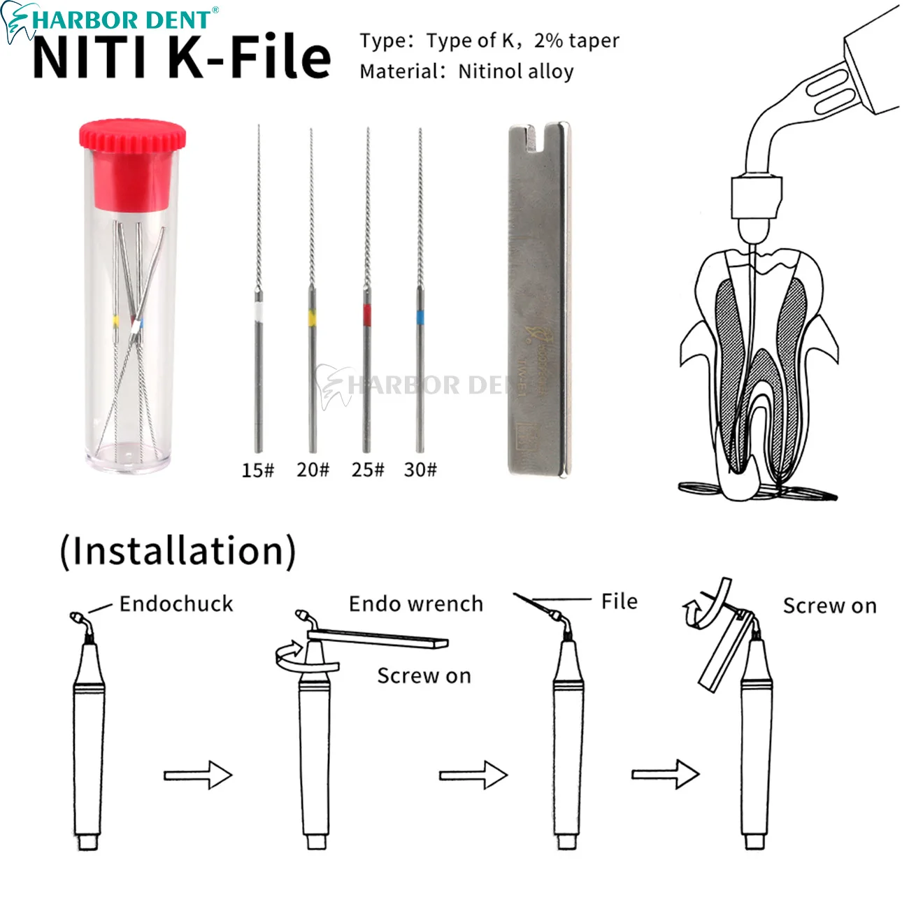 Стоматологический ультразвуковой скалер Woodpecker со светодиодным наконечником HW-5L