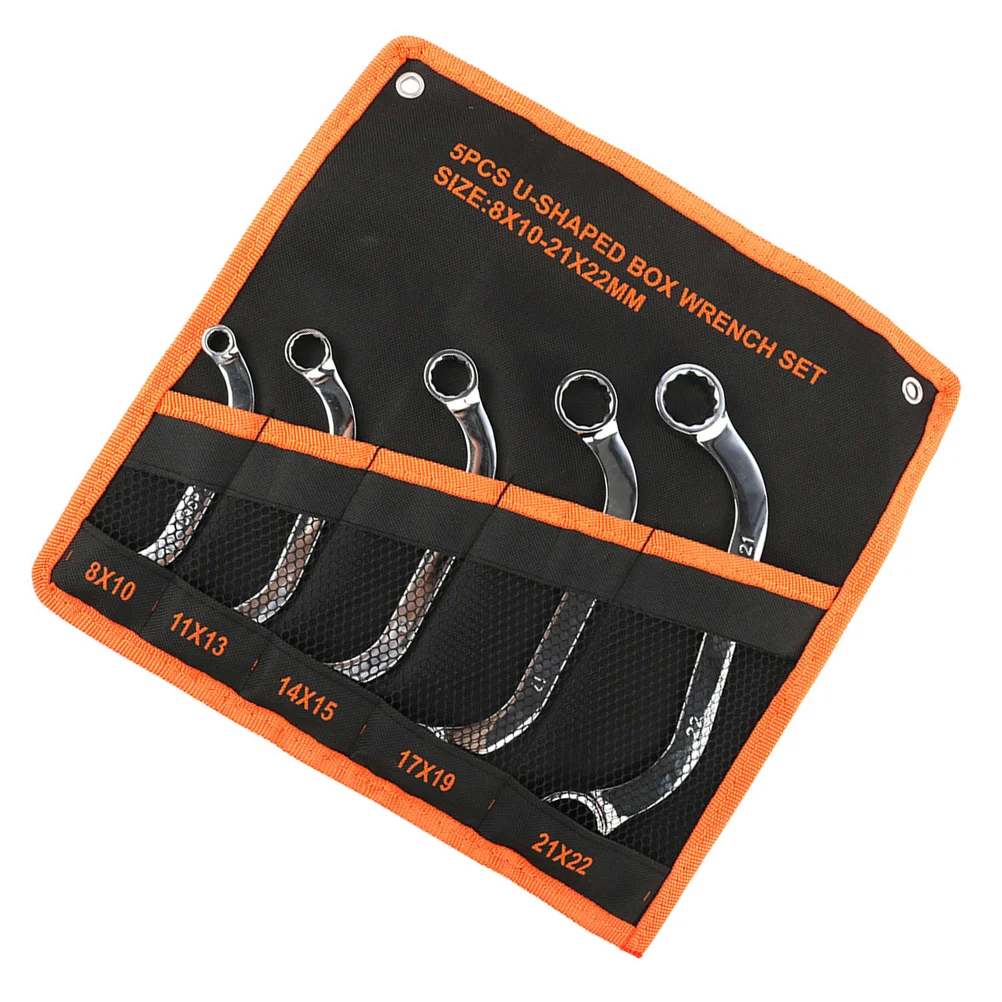 

5pcs Type Socket Spanner Chrome-Vanadium Steel Box wrench Box Spanner