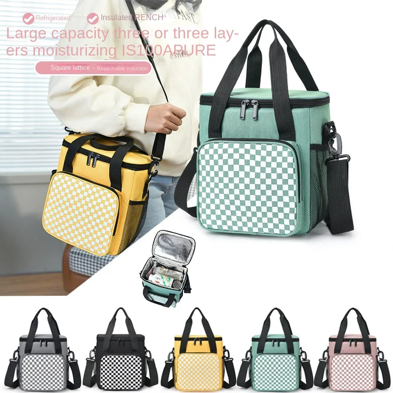

Mommy Bag Large-capacity Treasure Multi-compartment Portable Storage Bag Multi-functional Thermal Insulation Diaper Storage